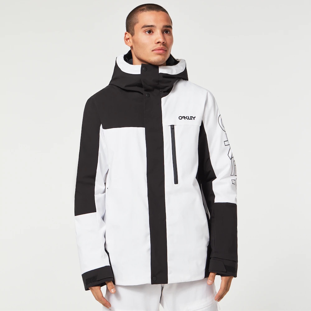 WINTER JACKET OAKLEY TNP TBT INSULATED - Black/White | 5-0 Boardshop